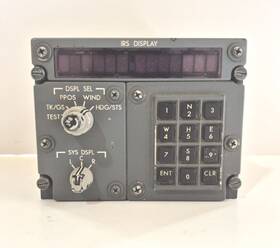 Honeywell Cg1238ac02 Aircraft Inertial Sensor Display Unit