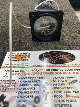 5029-3003 Insco Turbine Out Temerature Indicator Tso-c43 Type Ii