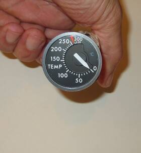 64952-001-1 Jaeger France P/n As Removed Temperature Indicator 64952-001-1 Jaeger France P/n As Removed Temperature Indicator