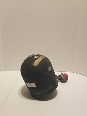 Kearfott Company Incorparated T-2105-ia Vintage Aerospace Vertical Gyro Gyroscope And Connector