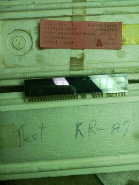 Pd-08d025-10 King 037-0055-00 Kr-87 Display Glass Dale