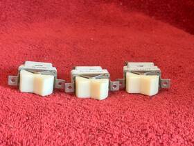 Klixon 20tc2-30 Lot Of 3 Blank Rocker Switches P/n 20tc2-ba-20 20tc2-ba-10