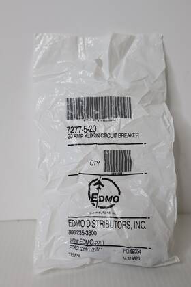 7277-5-20 Klixon 20 Amp Circuit Breaker New 6 Available
