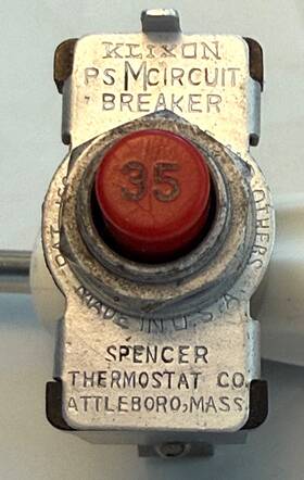 Psm-35n Klixon 35 Amp Psm Circuit Breakers