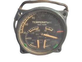Oh-03-1580 Kollsman Instrument Company Vtg. Co. Temperature Guage Fuel Oil Fahrenheit Wwii Aircraft Oh-03-1580 Kollsman Instrument Company Vtg. Co. Temperature Guage Fuel Oil Fahrenheit Wwii Aircraft
