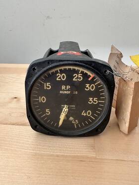 751ck-4 Kollsman Instrument Corp Dual Tachometer P/n 751ck-4 Kollsman Instrument Corp Dual Tachometer P/n