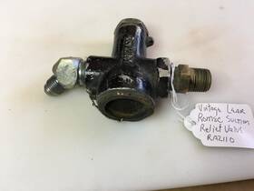 Ra2110 Lear Vintage Romac Suction Relief Valve Untested