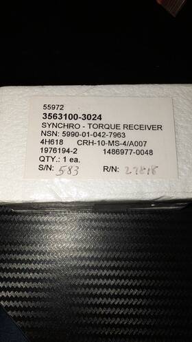Chr-10-ms-4 Litton Clifton Chr-10-ms-4/a007 Synchro Torque Receiver