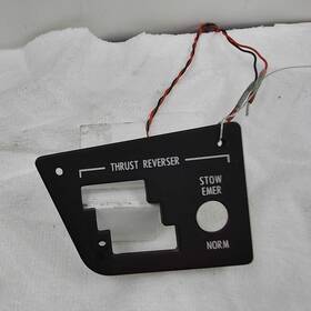 Lsi 95-3925-1 Panel Lighted Lh Engine Fire Tray Cessna 9912533-1