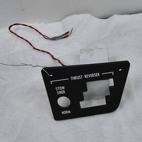 Lsi 95-3925-2 Panel Lighted Rh Engine Fire Tray Cessna 9912533-2