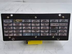 14550-735-2 Master Specialties Panel - Annunciator Cessna 9912167-12 Core