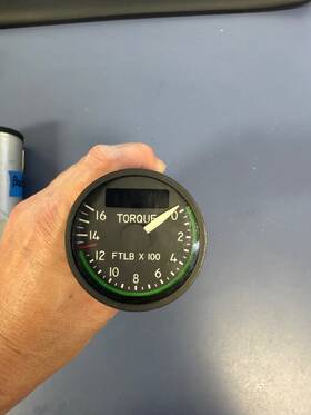 Meggitt 90-380034-5 Meggit T Torque Gauge P/n Ar