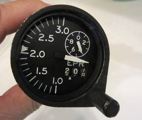 18-1447-4 Memcor Inc Indicator Pressure Ratio F1111 Tactical Fighter Possible B52 P/n 18-1447-4 Memcor Inc Indicator Pressure Ratio F1111 Tactical Fighter Possible B52 P/n