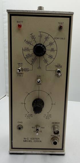 C9l7152200 Michel Avionics Products Nc Tester 2200a Aircraft Test Unit Tkm Scottsdale C9l7152200 Michel Avionics Products Nc Tester 2200a Aircraft Test Unit Tkm Scottsdale