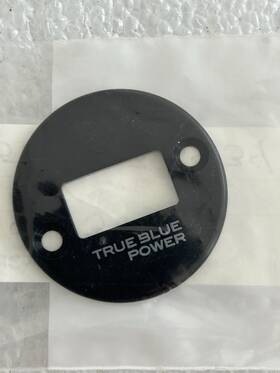 9019384-3 Midcontinent True Blue Power Faceplate Single Usb Circular 9019384-3 Midcontinent True Blue Power Faceplate Single Usb Circular