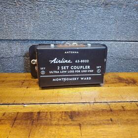 63-8032 Montgomery Ward Antenna Coupler P/n Uhf-vhf 63-8032 Montgomery Ward Antenna Coupler P/n Uhf-vhf