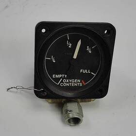 10015 Negretti & Zambra Ltd. Gauge - Oxygen Contents And Ltd