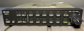 Northern Airborne Technologies Ams50-121 Nat Audio Panel 6 Place As Removed