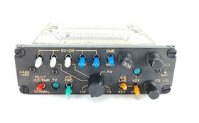 603234 Northern Airborne Technology Nat 95-460 Audio Controller Panel Unk Airborn Repaired