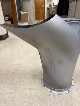 Piper 102409-004 Lh Exhaust Stack P/n Ar