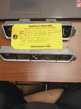 Piper 436379-8w Instrument Cluster Assy