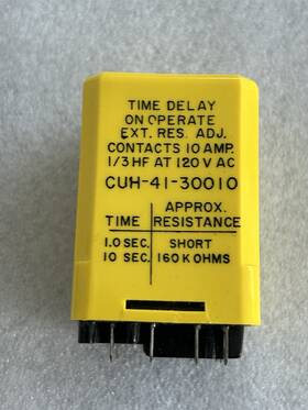 Cuh-41-30010 Potter & Brumfield Time Delay Relay Cuh-41-30010 Potter & Brumfield Time Delay Relay
