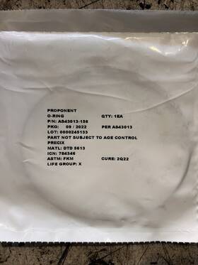 As43013-156 Proponent O-ring