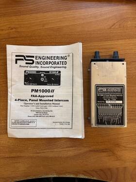 Ea-02646 Ps Engineering Pma 1000 Intercom Ea-02646 Ps Engineering Pma 1000 Intercom
