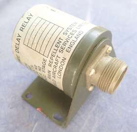 Tdr.503 Rain Repellent System Field Aircraft Services Limi Time Delay Relay For Parts/repair Tdr.503 Rain Repellent System Field Aircraft Services Limi Time Delay Relay For Parts/repair