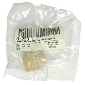 8-229-1 Rami Male Lower Porcelain Insulator For Av-533/av-534 Vhf Com Antenna