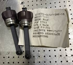 Ca12002ms-16 Rexnord Aerospace Ms14108-10 Swing Bolt Aka 2pcs