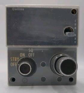 622-9851-001 Rockwell Collins Ctl-23com/nav Control Unit For Pro Line 21 Black Panel 622-9851-001 Rockwell Collins Ctl-23com/nav Control Unit For Pro Line 21 Black Panel
