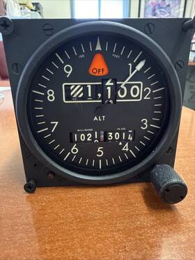 519-22702-532 Rudy Aircraft Instruments Inc. Altimeter By 519-22702-532 Rudy Aircraft Instruments Inc. Altimeter By