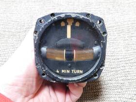 B4b-d Schwien Type C-6 Bank And Turn Indicator Untested