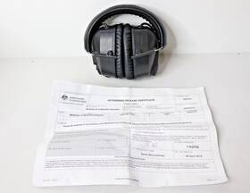 Sennheiser 706a45611001 706a 456 11001 Aviation Hadset - With Repaired Release Certificate