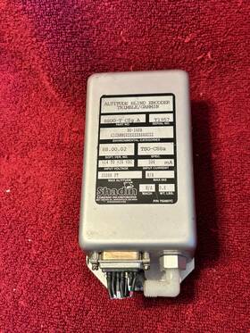 8800-t-cfg-a Shadin Altitude Blind Encoder Trimble/garmin P/n 800-t-cfg-a With Tray Connector