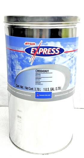 Cm0840a01 Sherwin Williams Sherwin-williams Jet Glo Express Medium Activator 1 Us-gal