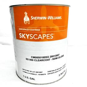 Cm0850180sg Sherwin Williams Sherwin-williams Skyscapes Semigloss Clearcoat 1 Us Gal Avionics