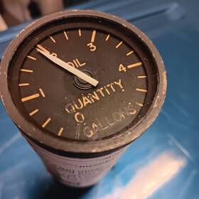 Simmonds 393020-003 Liquid Oil Qty Indicator P/n Free Shipping