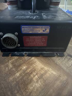 Sperry 2587193-2 C-14 Gyrosyn Compass System