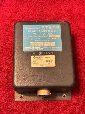 Sperry 2594733-200 Stars Flag Amplifier Type Fa-200 P/n 2594433-200
