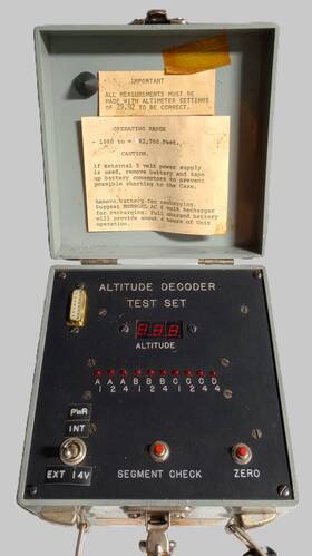 Ss-1p Springer - Aircraft Radio Corp Altitude Decoder Test Set Used