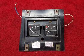 819136 Stewart Warner Dual Fuel Quantity Gauge Cluster Pn 819136 Stewart Warner Dual Fuel Quantity Gauge Cluster Pn