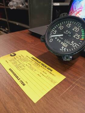 8959.7 Stewart Warner 830005 Tachometer Hours