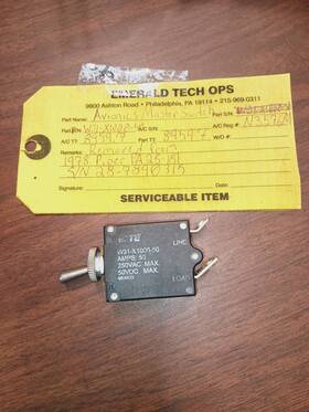 W31-x1000-50 Te Avionics Master Switch