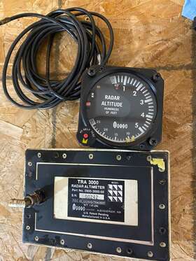 0900-3000-00 Terra Tra 3000 Radar Altimeter Antenna P/n Indicator Tri-30 Etc