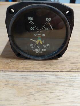 The Electric Auto-lite Co. 5795-6 Auto-lite Co. Dual Carburetor Air Temperature Gauge An