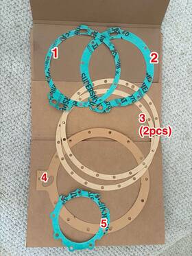 Tyc0571 The Yak Collection M14-p Case Gaskets Set Of 6 Free Shipping In Us