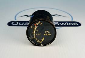 204-2f1a Thomas A. Edison Inc. Aircraft Cylinder Head Temperature Indicator Gauge