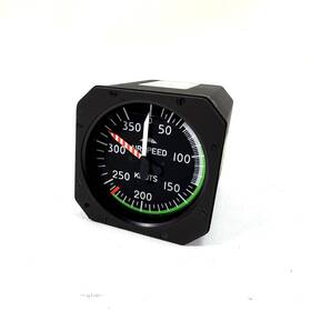 5c46.32.35k.05.1.al Thommen Ag 965-12-13-335 Airspeed Indicator Model P/n 965.12.13.3345